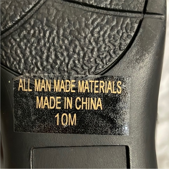 Angel Steps  Black/Navy Patent Leather accented flats with Arch Support size 10 - Picture 11 of 11